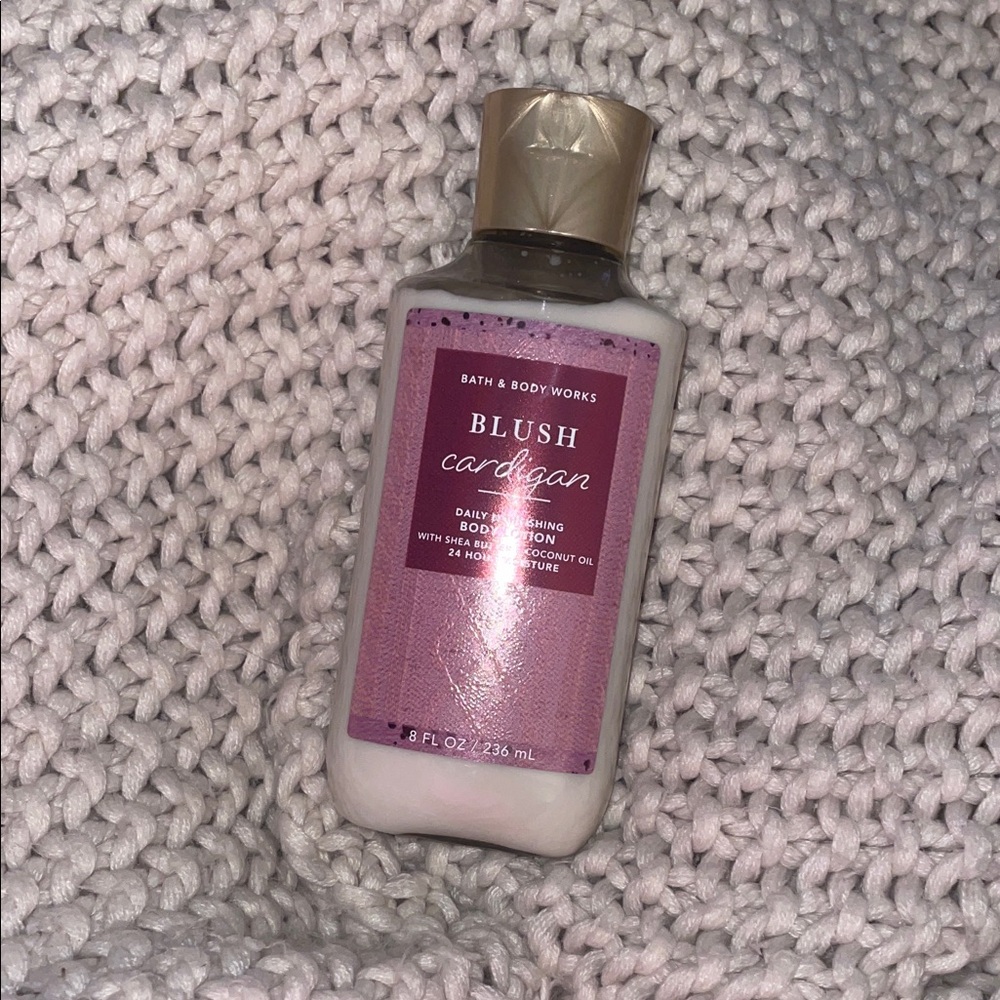 Bath & Body Works Blush Cardigan Body Lotion